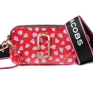 Marc Jacobs Snapshot Crossbody Printed Hearts